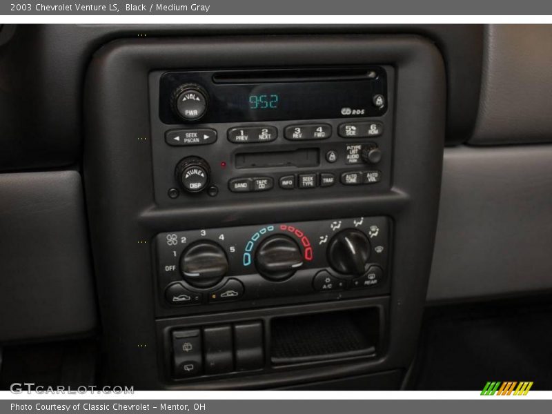 Black / Medium Gray 2003 Chevrolet Venture LS