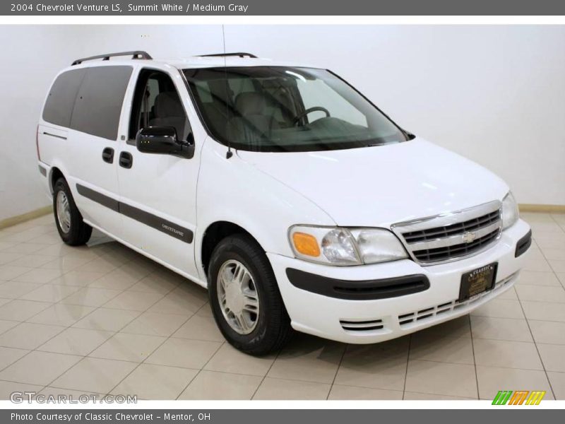 Summit White / Medium Gray 2004 Chevrolet Venture LS