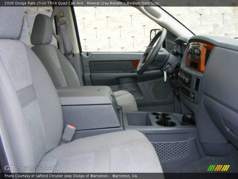 Mineral Gray Metallic / Medium Slate Gray 2006 Dodge Ram 2500 TRX4 Quad Cab 4x4