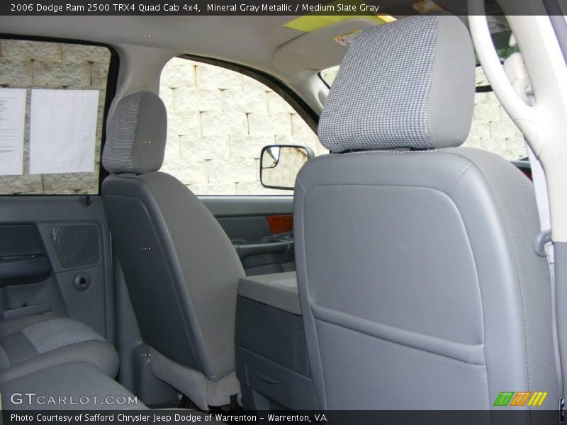Mineral Gray Metallic / Medium Slate Gray 2006 Dodge Ram 2500 TRX4 Quad Cab 4x4