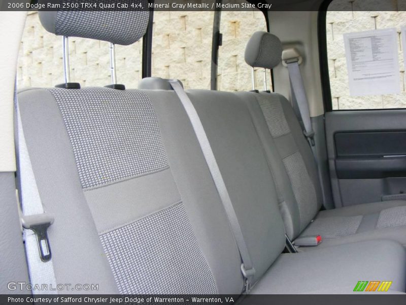 Mineral Gray Metallic / Medium Slate Gray 2006 Dodge Ram 2500 TRX4 Quad Cab 4x4