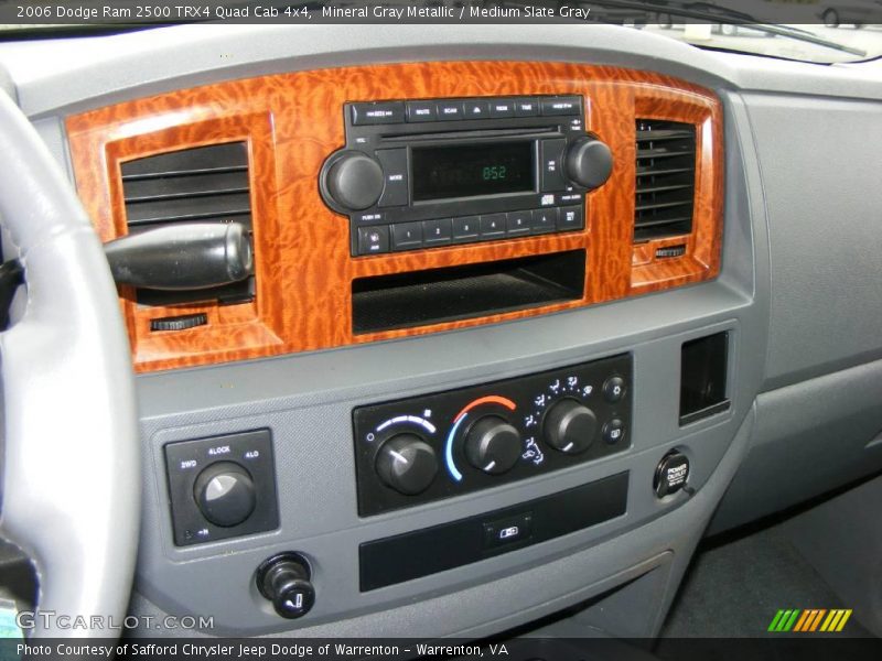 Mineral Gray Metallic / Medium Slate Gray 2006 Dodge Ram 2500 TRX4 Quad Cab 4x4