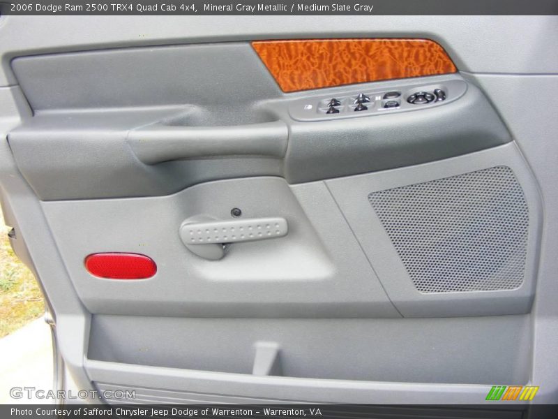 Mineral Gray Metallic / Medium Slate Gray 2006 Dodge Ram 2500 TRX4 Quad Cab 4x4