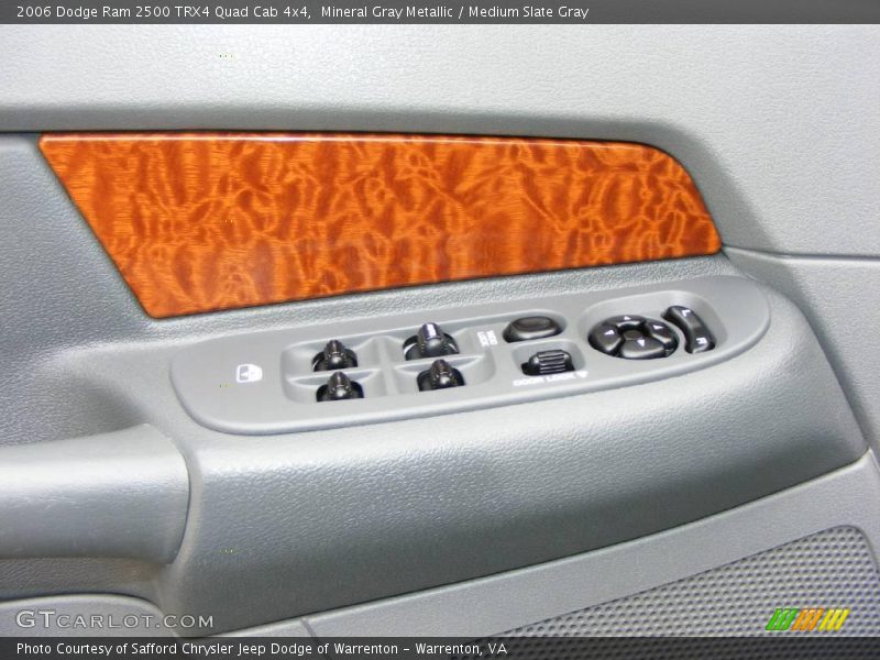 Mineral Gray Metallic / Medium Slate Gray 2006 Dodge Ram 2500 TRX4 Quad Cab 4x4