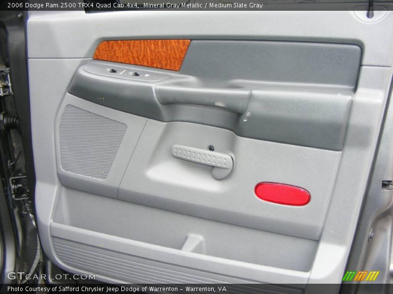 Mineral Gray Metallic / Medium Slate Gray 2006 Dodge Ram 2500 TRX4 Quad Cab 4x4