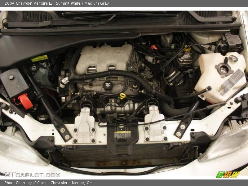 Summit White / Medium Gray 2004 Chevrolet Venture LS