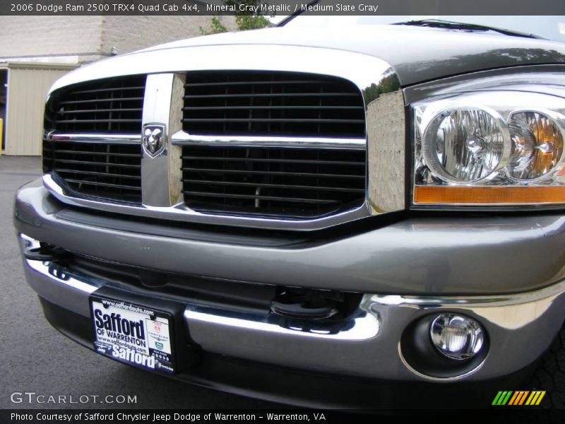 Mineral Gray Metallic / Medium Slate Gray 2006 Dodge Ram 2500 TRX4 Quad Cab 4x4