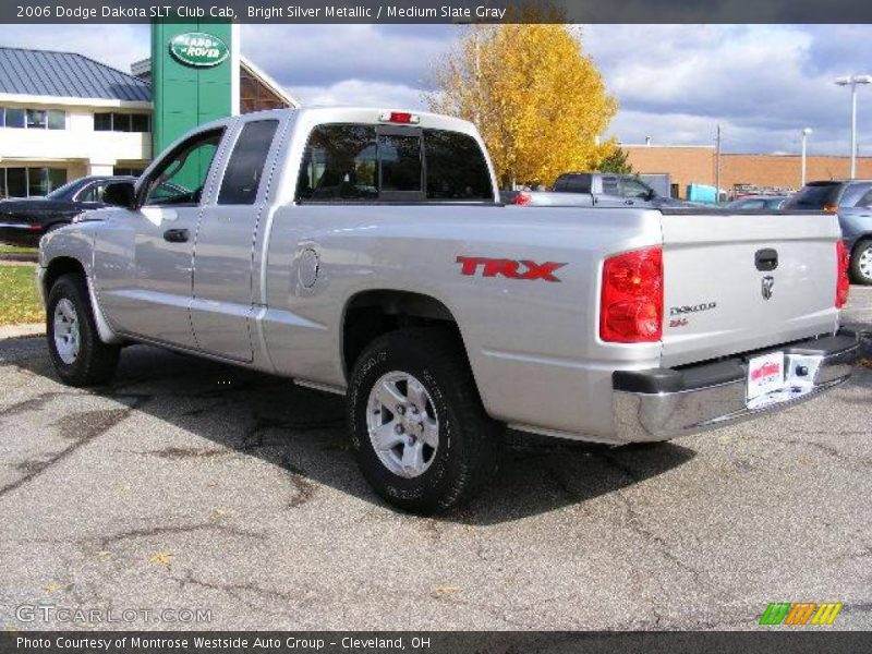 Bright Silver Metallic / Medium Slate Gray 2006 Dodge Dakota SLT Club Cab