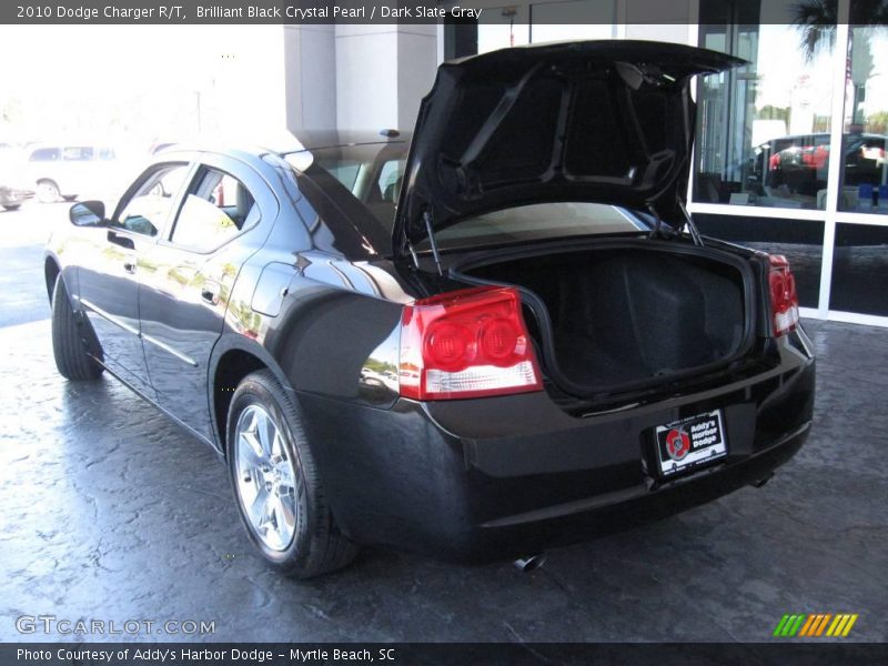 Brilliant Black Crystal Pearl / Dark Slate Gray 2010 Dodge Charger R/T