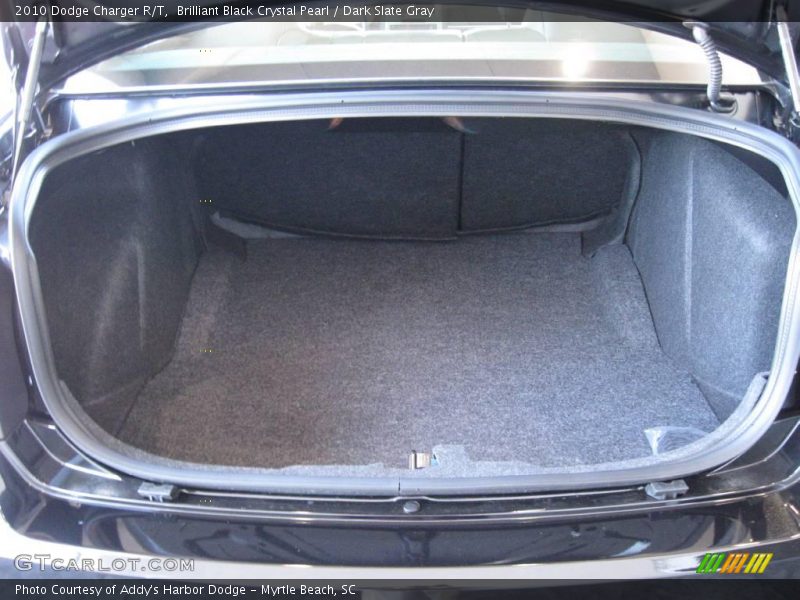 Brilliant Black Crystal Pearl / Dark Slate Gray 2010 Dodge Charger R/T