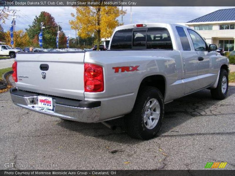 Bright Silver Metallic / Medium Slate Gray 2006 Dodge Dakota SLT Club Cab