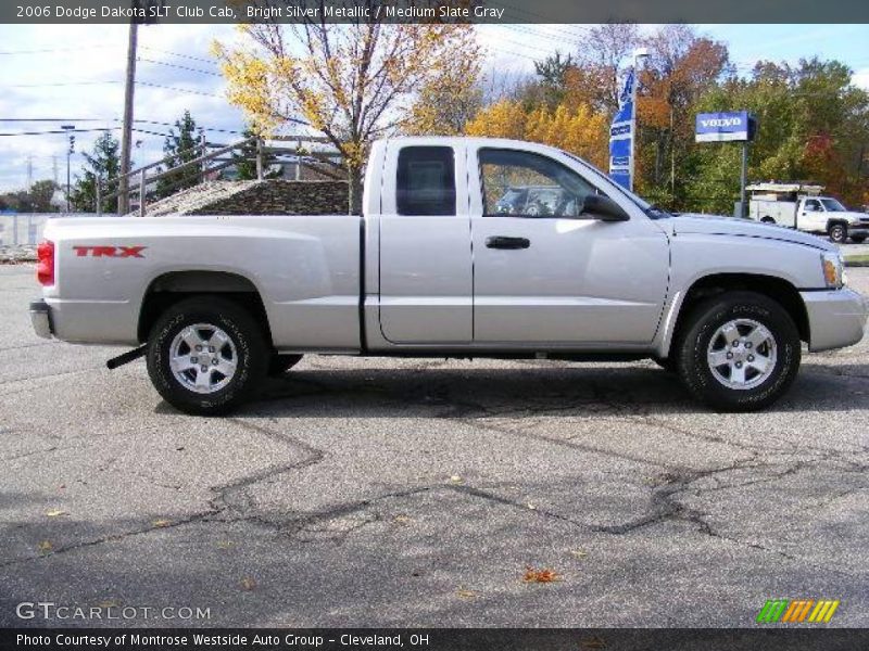 Bright Silver Metallic / Medium Slate Gray 2006 Dodge Dakota SLT Club Cab