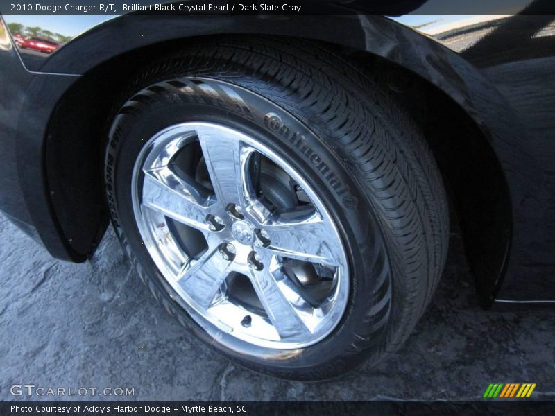 Brilliant Black Crystal Pearl / Dark Slate Gray 2010 Dodge Charger R/T
