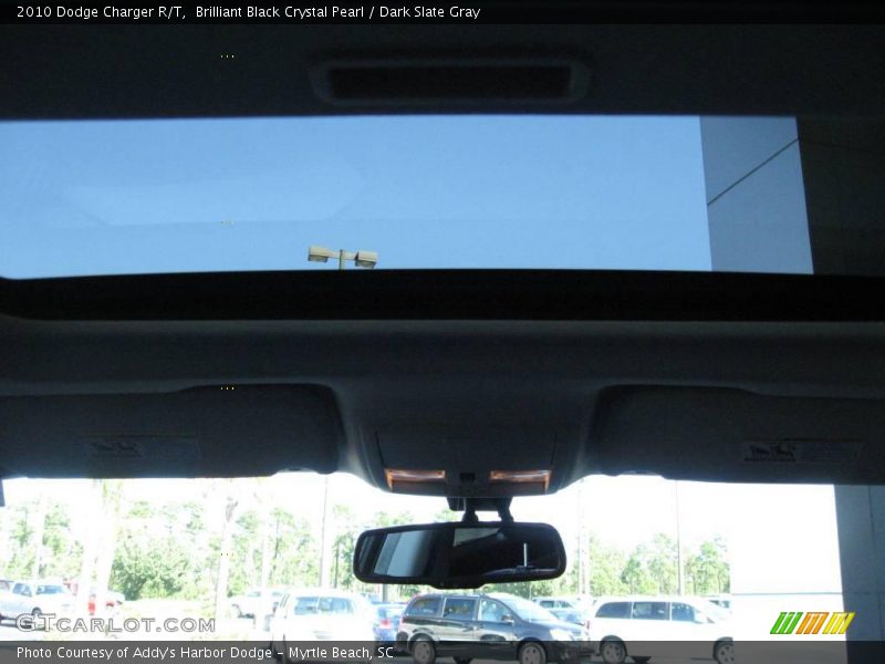 Brilliant Black Crystal Pearl / Dark Slate Gray 2010 Dodge Charger R/T