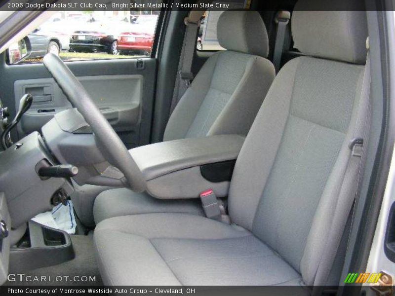 Bright Silver Metallic / Medium Slate Gray 2006 Dodge Dakota SLT Club Cab