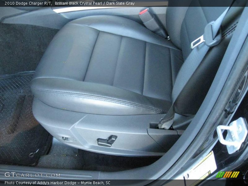 Brilliant Black Crystal Pearl / Dark Slate Gray 2010 Dodge Charger R/T