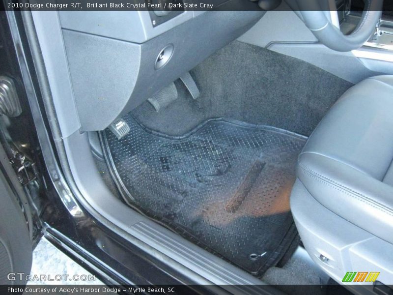 Brilliant Black Crystal Pearl / Dark Slate Gray 2010 Dodge Charger R/T