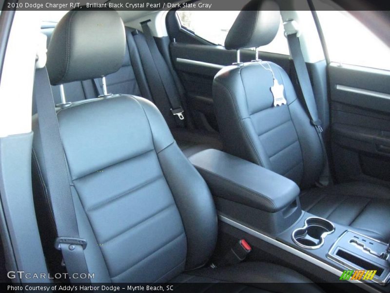 Brilliant Black Crystal Pearl / Dark Slate Gray 2010 Dodge Charger R/T