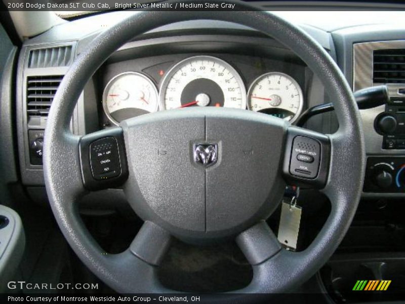 Bright Silver Metallic / Medium Slate Gray 2006 Dodge Dakota SLT Club Cab