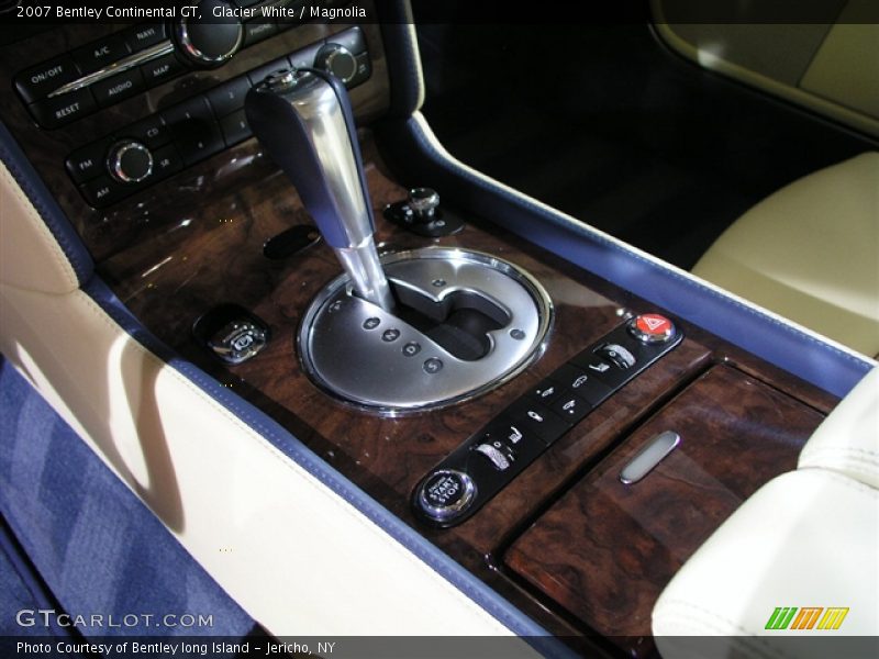 Glacier White / Magnolia 2007 Bentley Continental GT