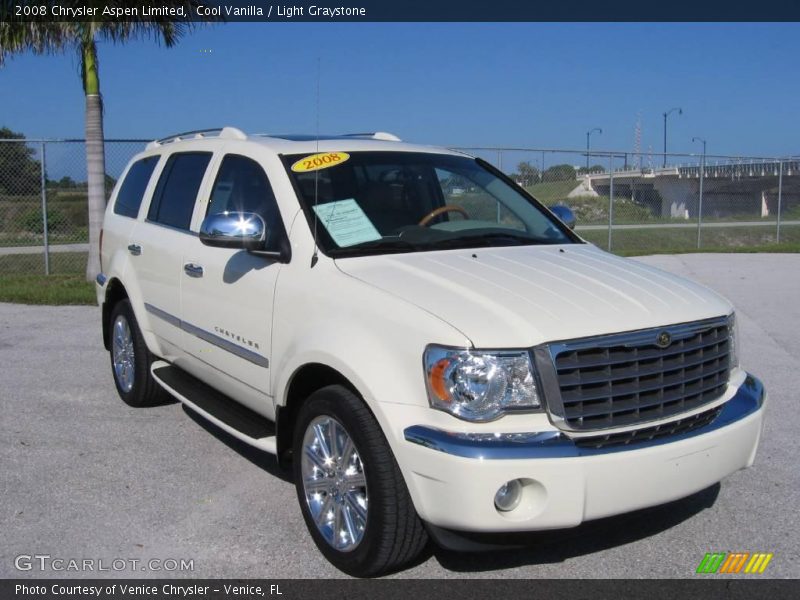 Cool Vanilla / Light Graystone 2008 Chrysler Aspen Limited