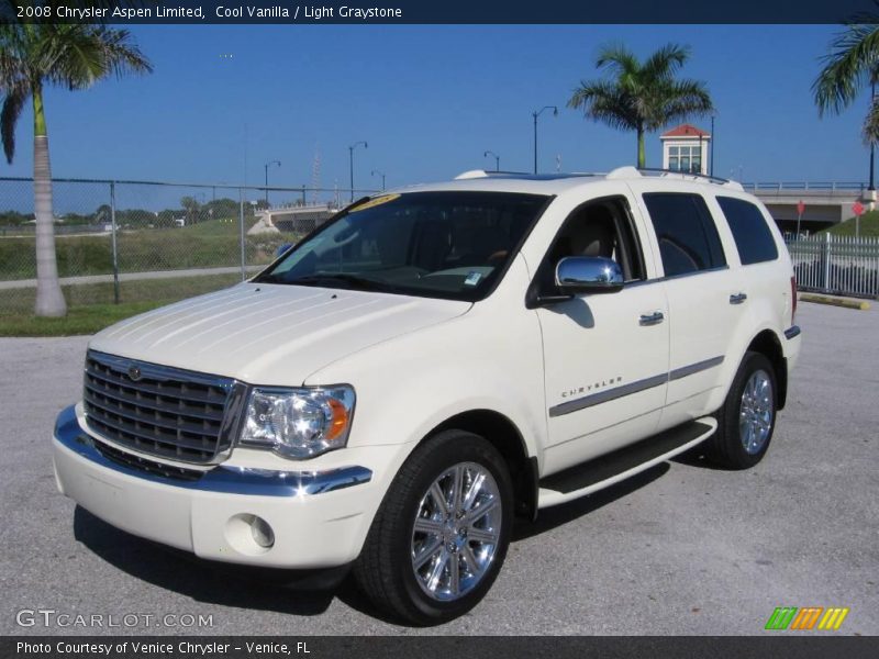 Cool Vanilla / Light Graystone 2008 Chrysler Aspen Limited