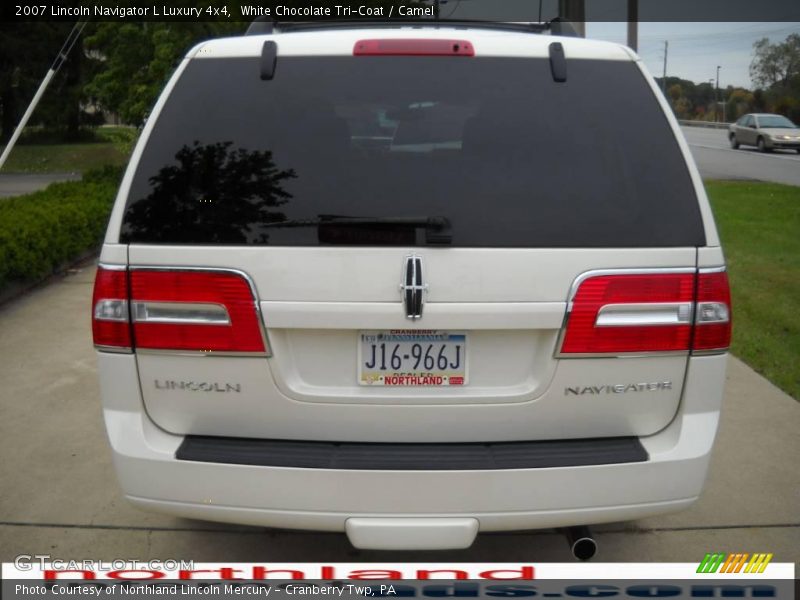 White Chocolate Tri-Coat / Camel 2007 Lincoln Navigator L Luxury 4x4