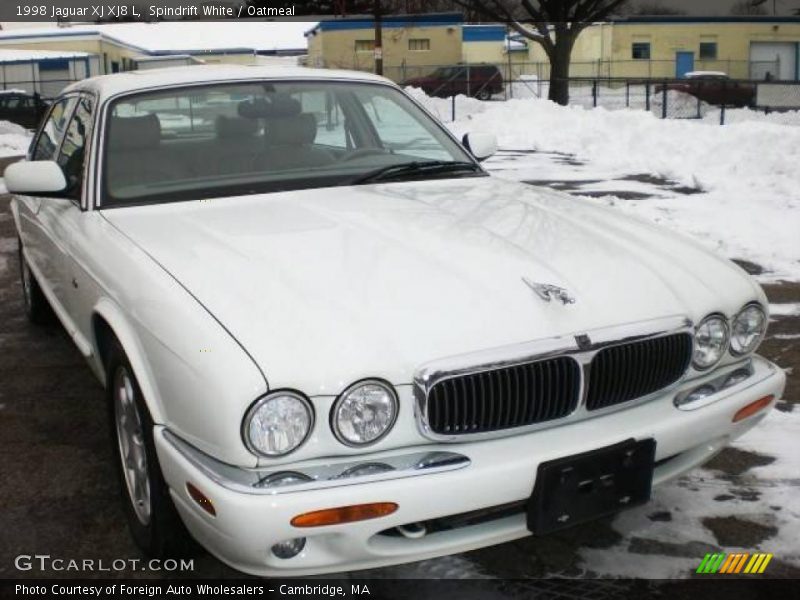 Spindrift White / Oatmeal 1998 Jaguar XJ XJ8 L