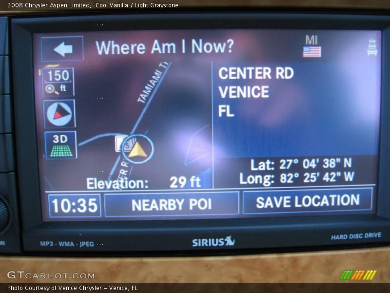 Cool Vanilla / Light Graystone 2008 Chrysler Aspen Limited