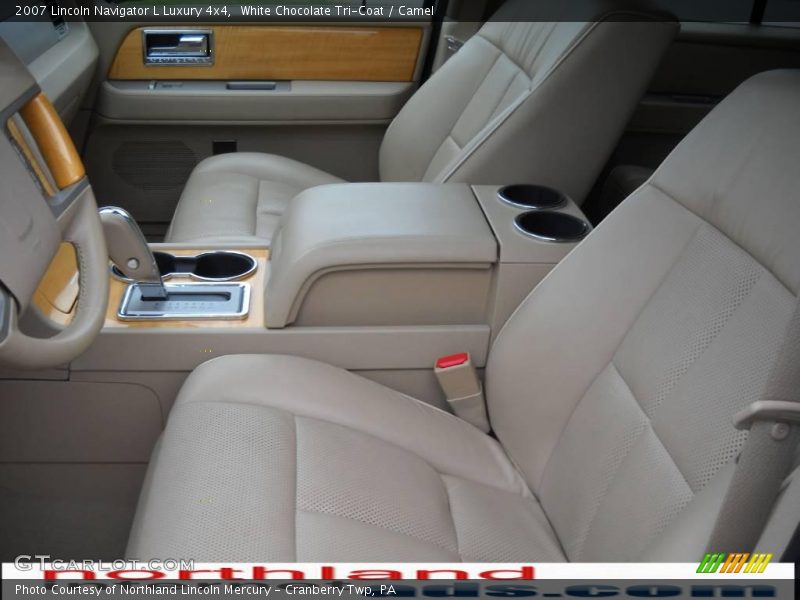 White Chocolate Tri-Coat / Camel 2007 Lincoln Navigator L Luxury 4x4