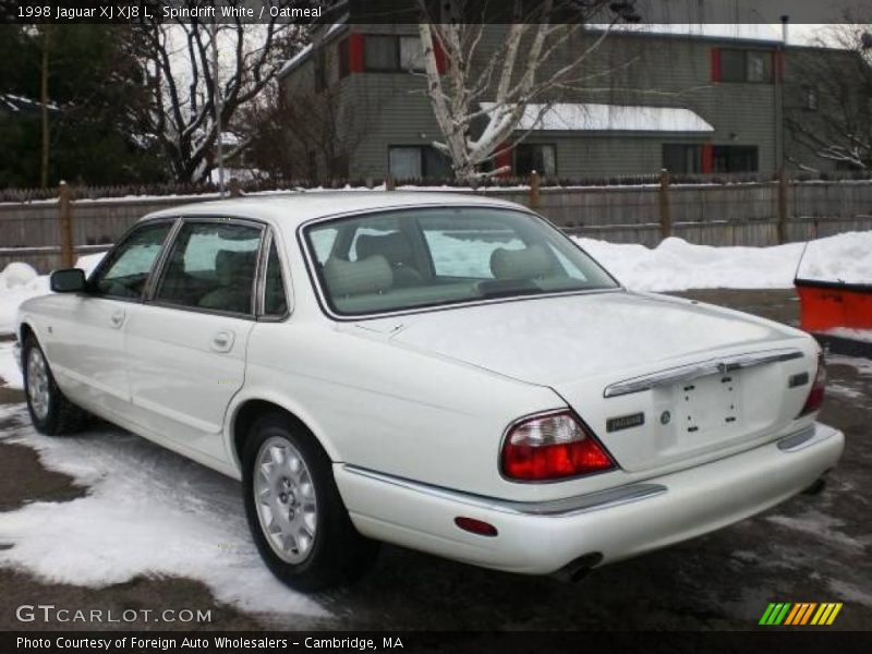 Spindrift White / Oatmeal 1998 Jaguar XJ XJ8 L