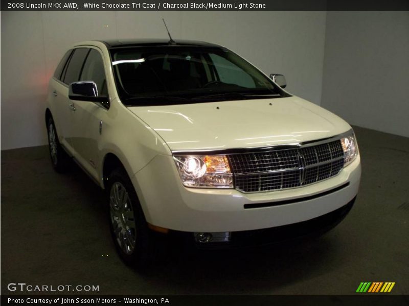 White Chocolate Tri Coat / Charcoal Black/Medium Light Stone 2008 Lincoln MKX AWD