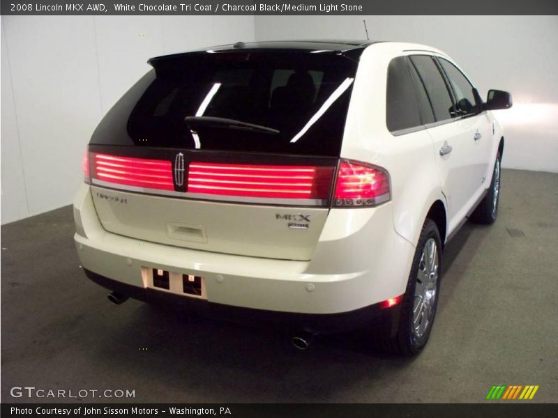 White Chocolate Tri Coat / Charcoal Black/Medium Light Stone 2008 Lincoln MKX AWD