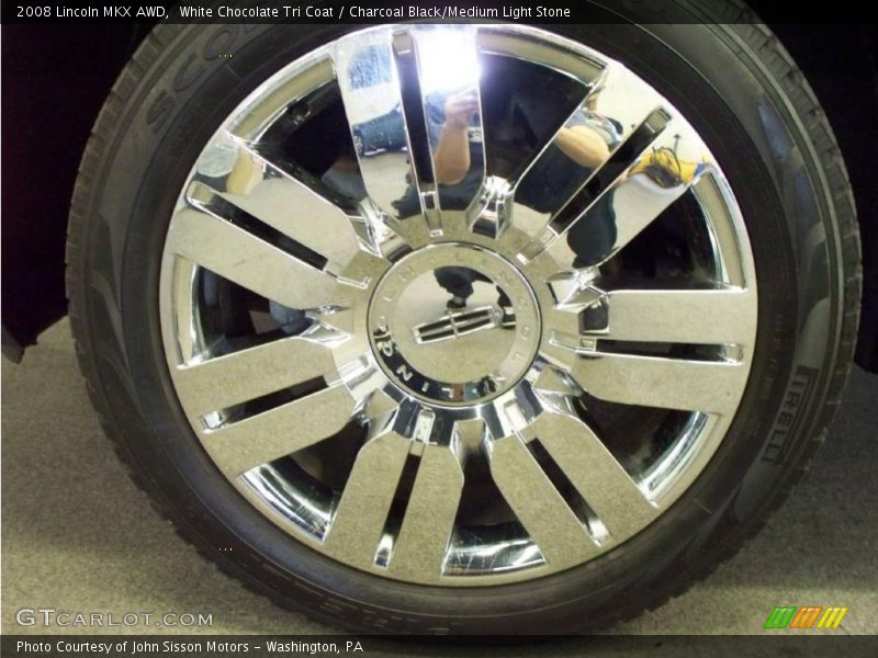 White Chocolate Tri Coat / Charcoal Black/Medium Light Stone 2008 Lincoln MKX AWD