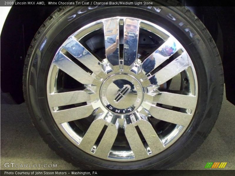 White Chocolate Tri Coat / Charcoal Black/Medium Light Stone 2008 Lincoln MKX AWD