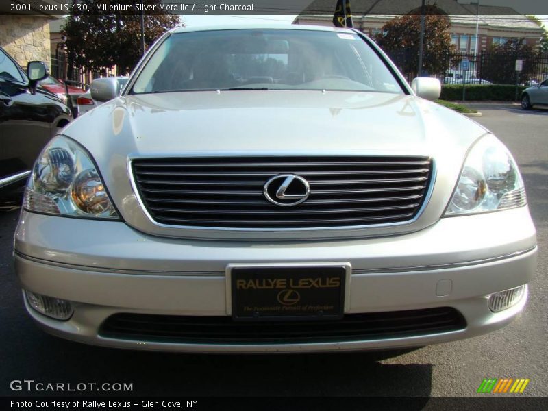 Millenium Silver Metallic / Light Charcoal 2001 Lexus LS 430