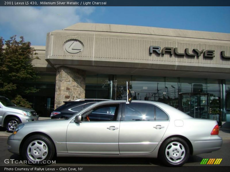 Millenium Silver Metallic / Light Charcoal 2001 Lexus LS 430