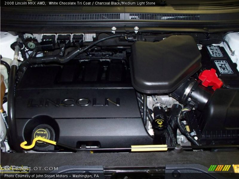 White Chocolate Tri Coat / Charcoal Black/Medium Light Stone 2008 Lincoln MKX AWD