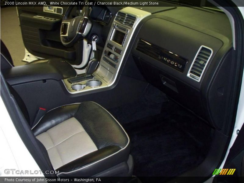 White Chocolate Tri Coat / Charcoal Black/Medium Light Stone 2008 Lincoln MKX AWD