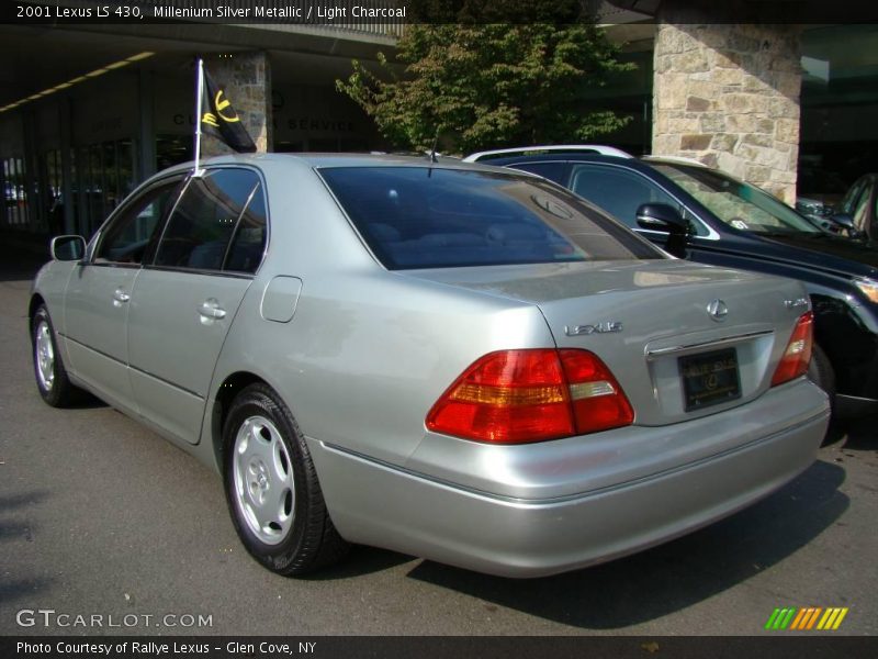 Millenium Silver Metallic / Light Charcoal 2001 Lexus LS 430