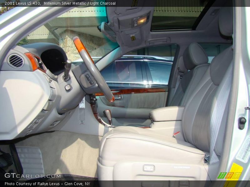 Millenium Silver Metallic / Light Charcoal 2001 Lexus LS 430