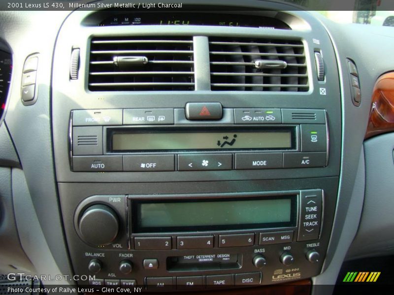Millenium Silver Metallic / Light Charcoal 2001 Lexus LS 430