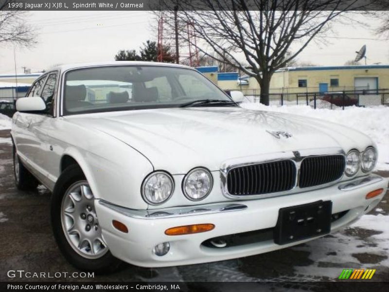 Spindrift White / Oatmeal 1998 Jaguar XJ XJ8 L