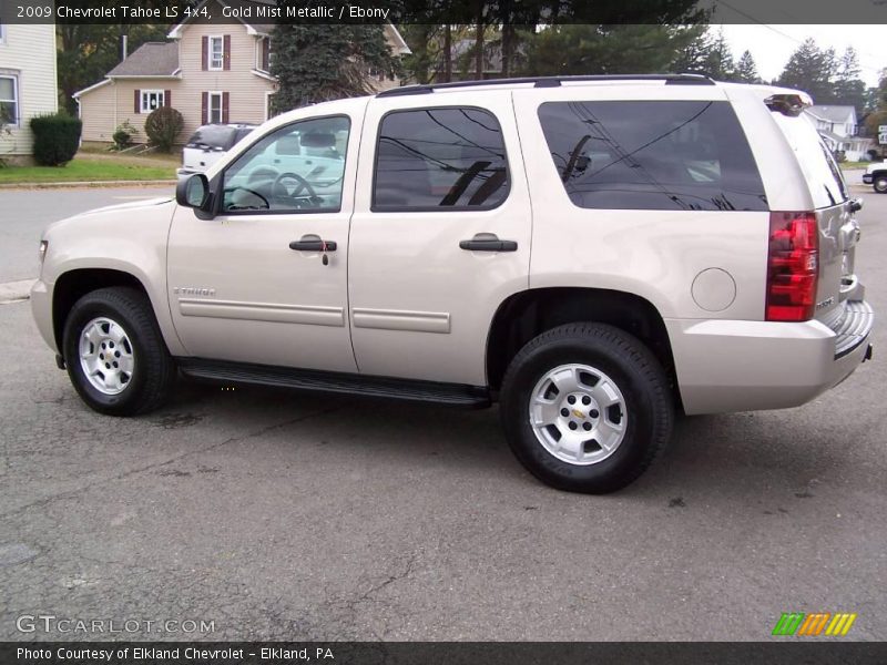 Gold Mist Metallic / Ebony 2009 Chevrolet Tahoe LS 4x4