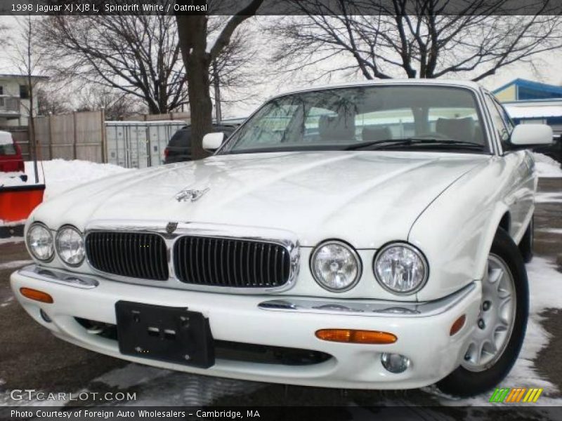 Spindrift White / Oatmeal 1998 Jaguar XJ XJ8 L