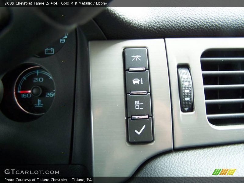Gold Mist Metallic / Ebony 2009 Chevrolet Tahoe LS 4x4
