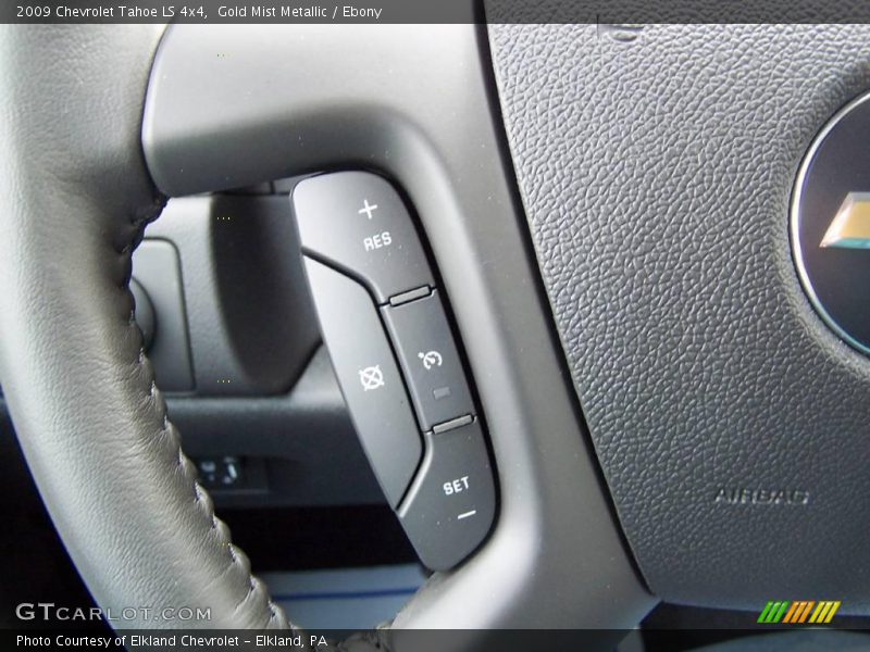 Gold Mist Metallic / Ebony 2009 Chevrolet Tahoe LS 4x4
