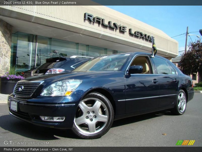 Blue Onyx Pearl / Cashmere 2006 Lexus LS 430