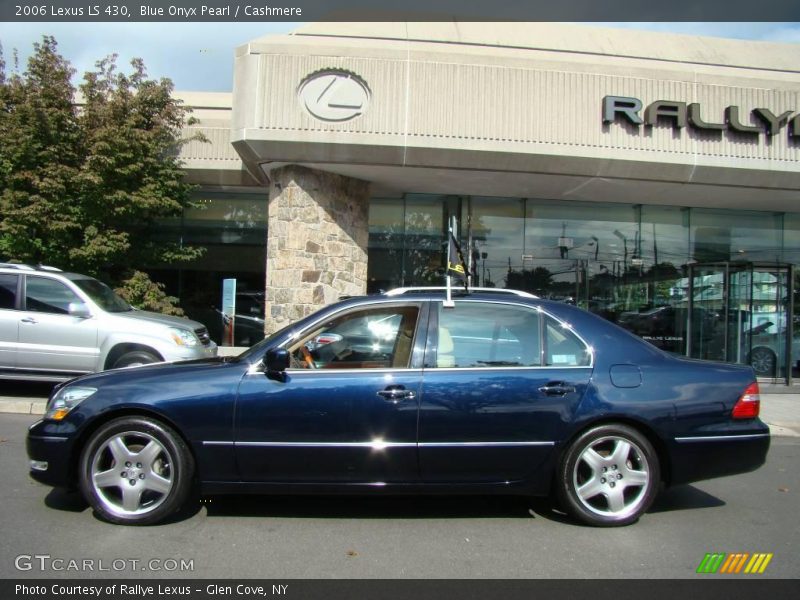 Blue Onyx Pearl / Cashmere 2006 Lexus LS 430
