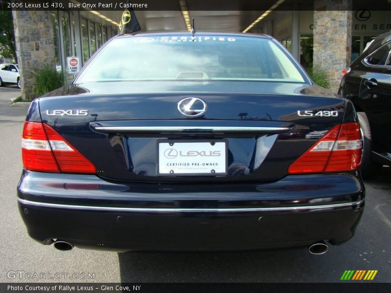 Blue Onyx Pearl / Cashmere 2006 Lexus LS 430